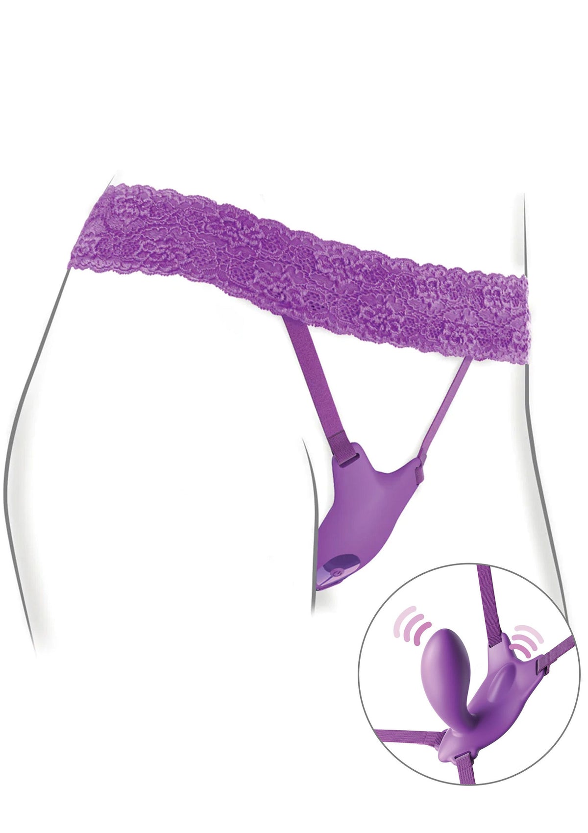Pipedream Fantasy For Her G-Spot Butterfly Strap-On