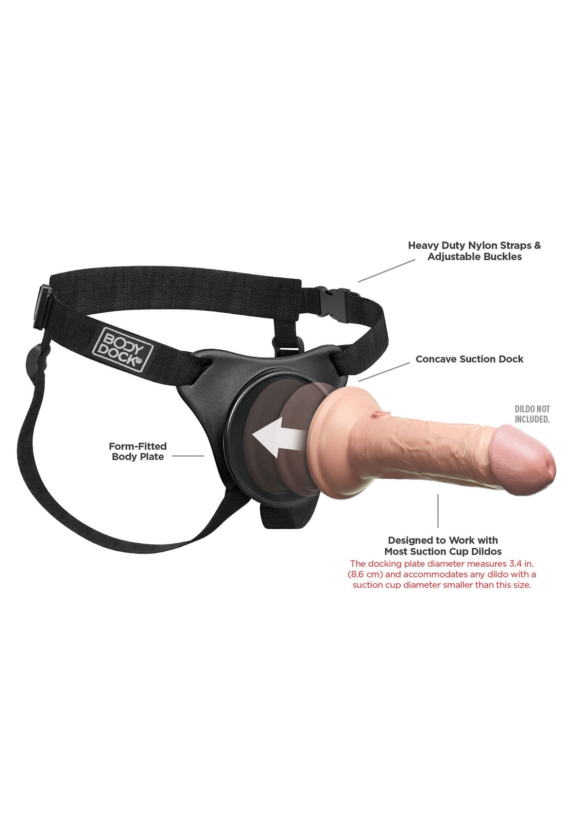 Pipedream Body Dock Original Harness