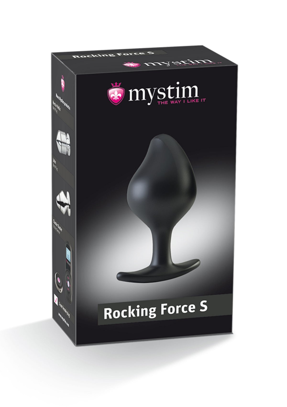 MyStim Buttplug Rocking Force S