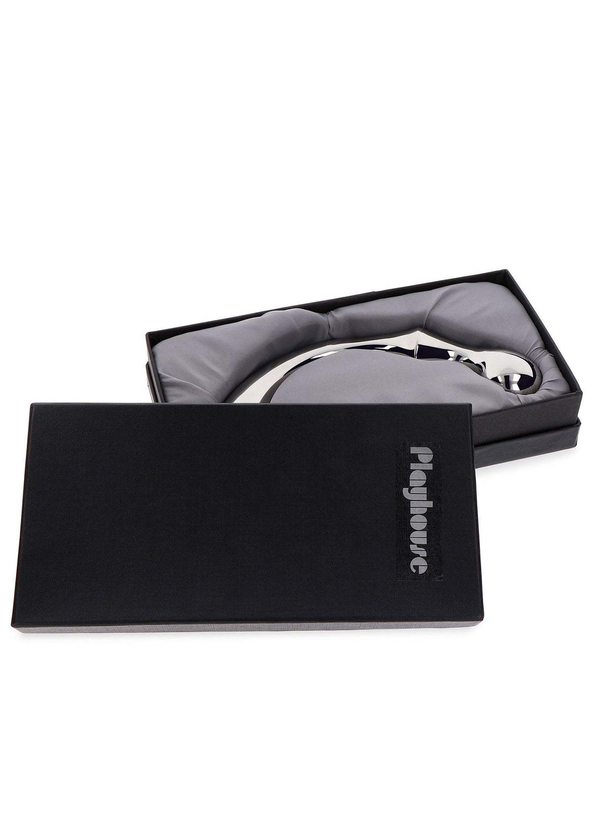 Playhouse Steel Pleasure Ribbed Pleasure Steel Wand