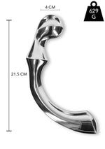 Playhouse Steel Pleasure Ribbed Pleasure Steel Wand