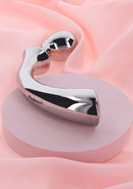 Playhouse Steel Pleasure Ribbed Pleasure Steel Wand