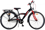 Volare Thombike Kinderfiets - Jongens - 26 inch - Zwart Rood - Twee Handremmen