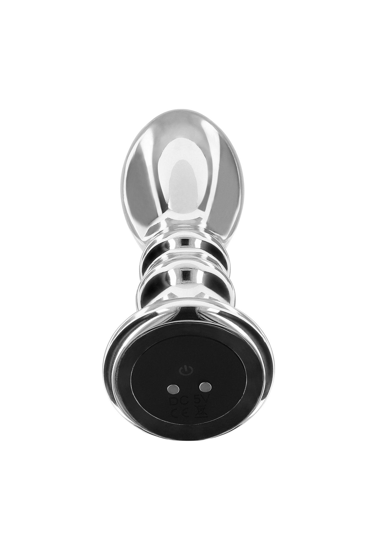 ToyJoy Buttocks Vibrating Metal Buttplug L