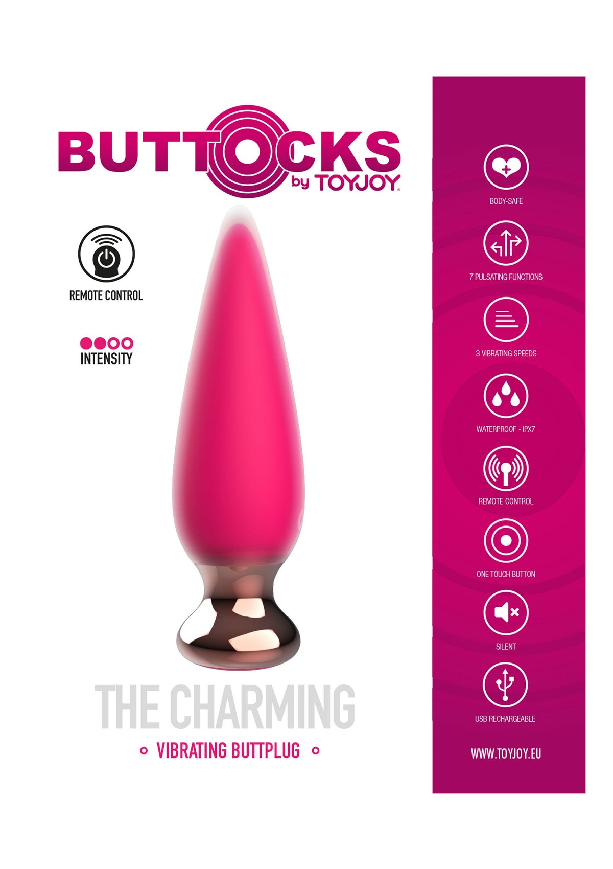 ToyJoy Buttocks The Charming Buttplug