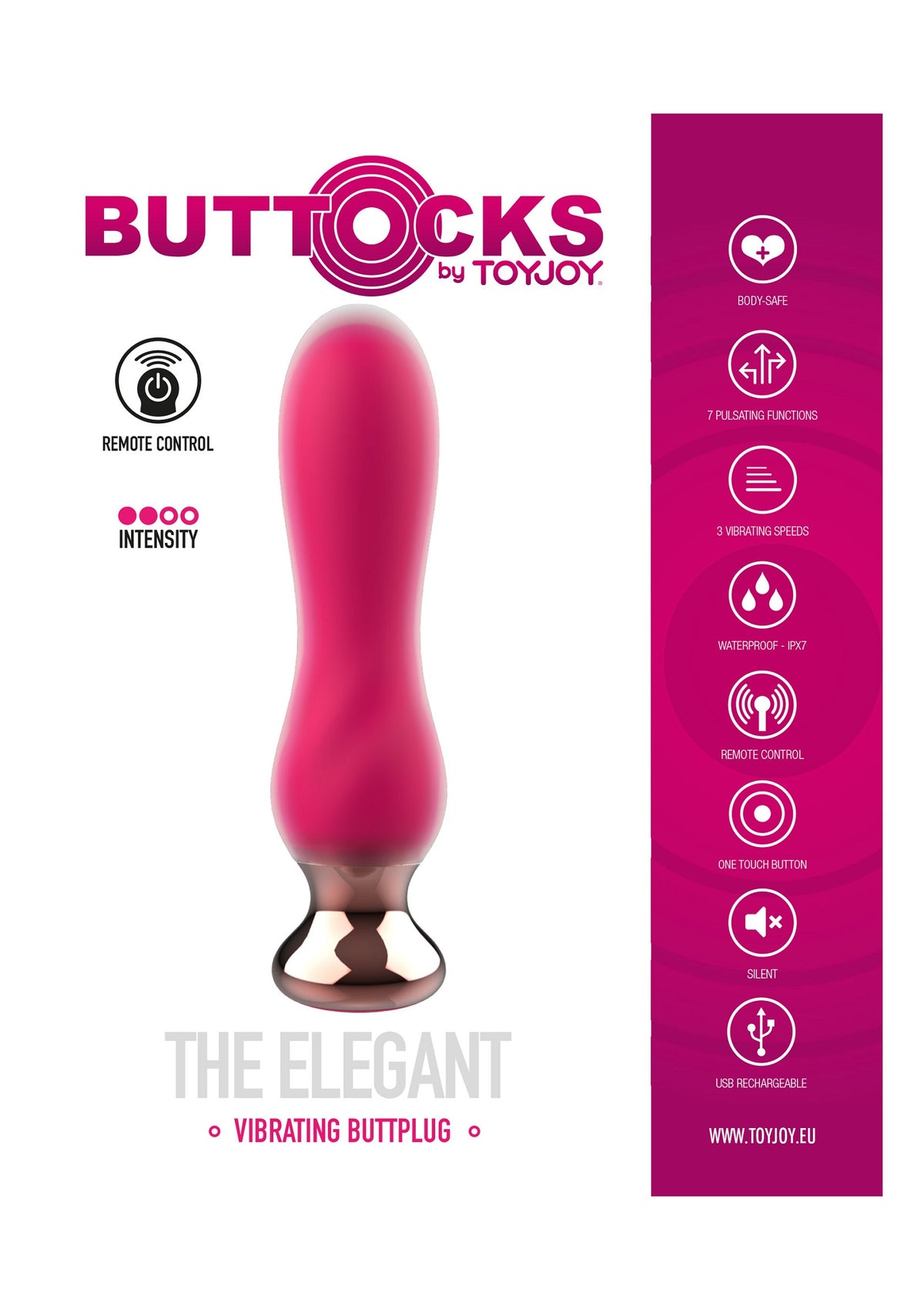 ToyJoy Buttocks The Elegant Buttplug