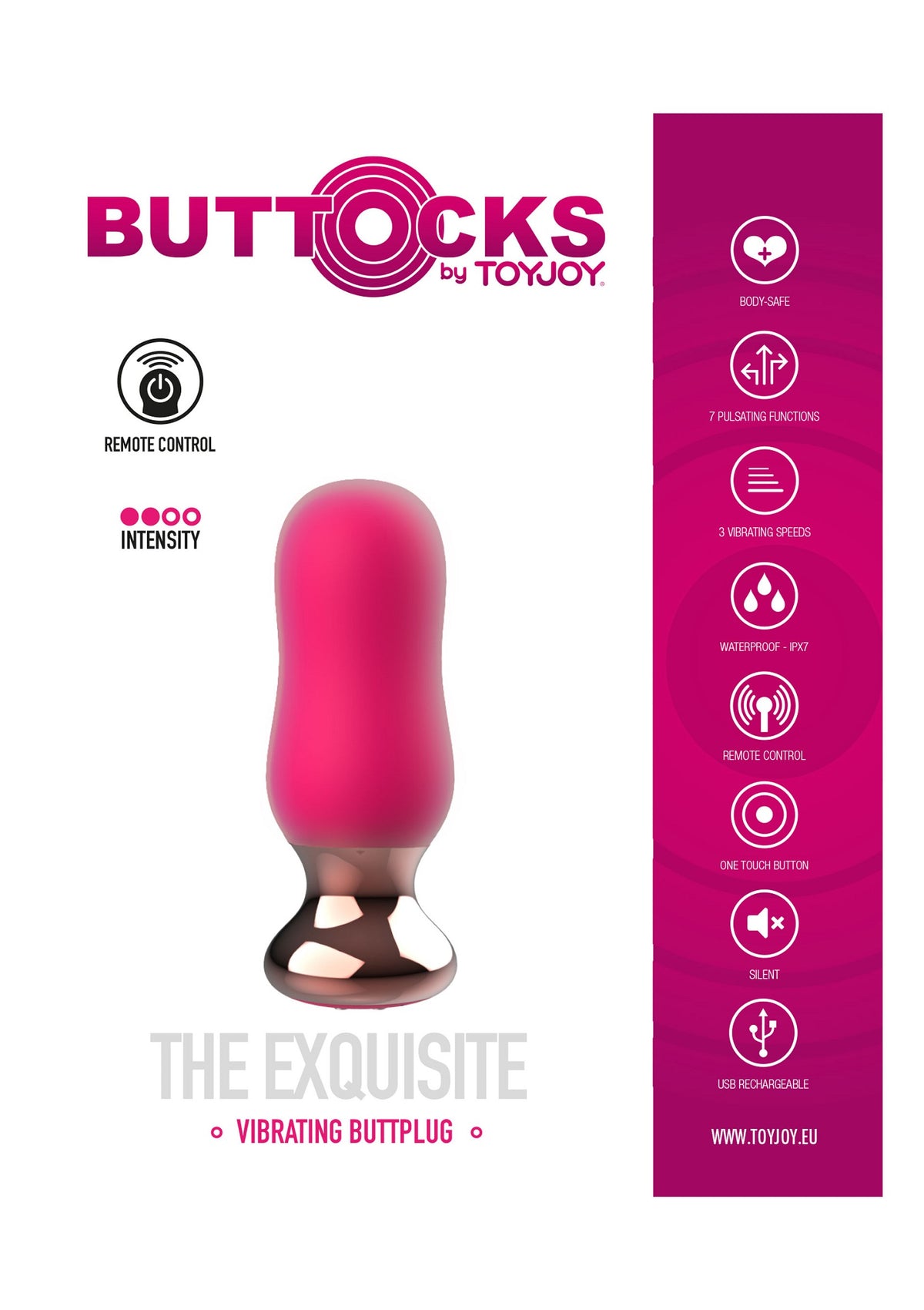 ToyJoy Buttocks The Exquisite Buttplug