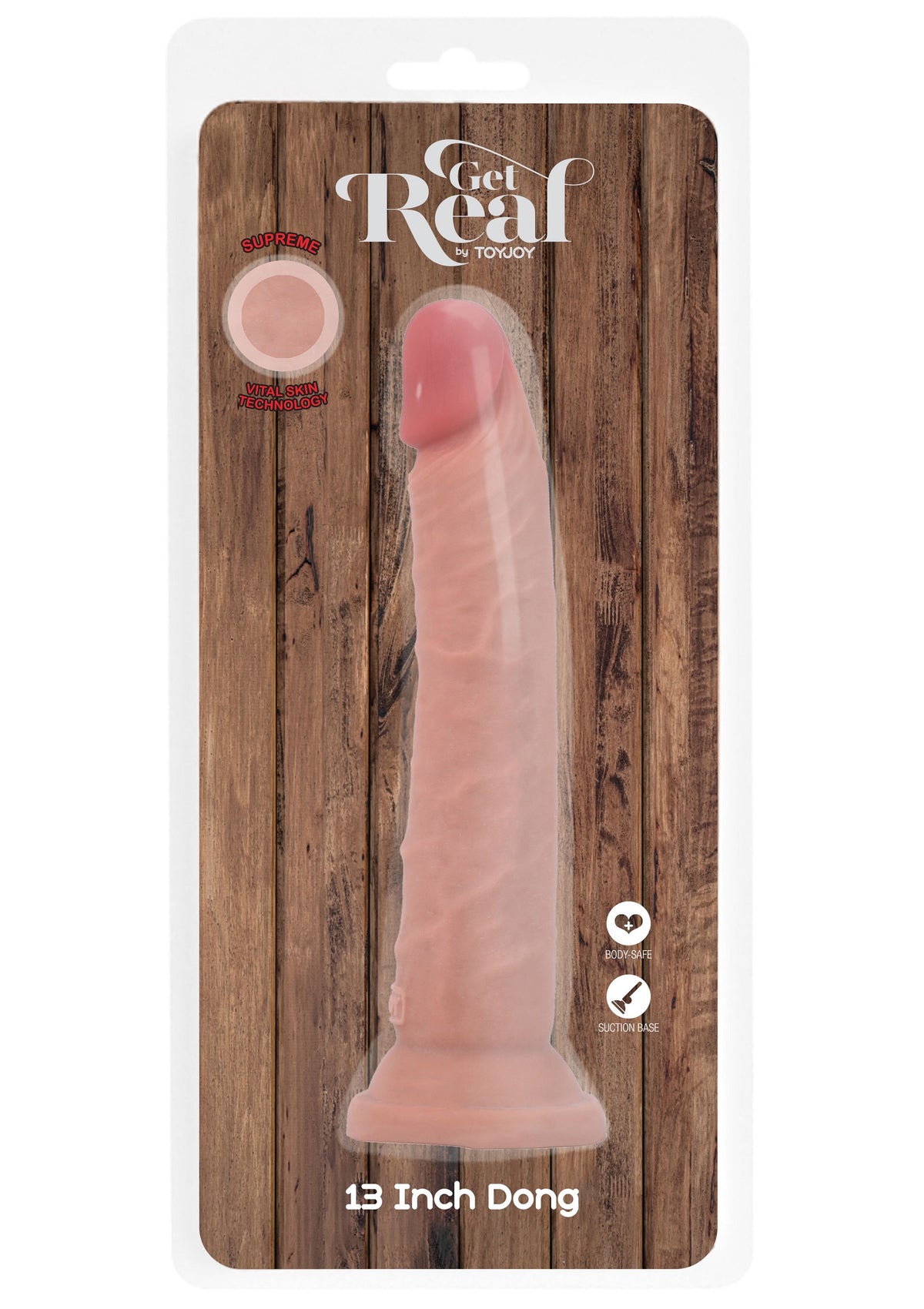 ToyJoy Get Real Deluxe Dual Density Dong 13'