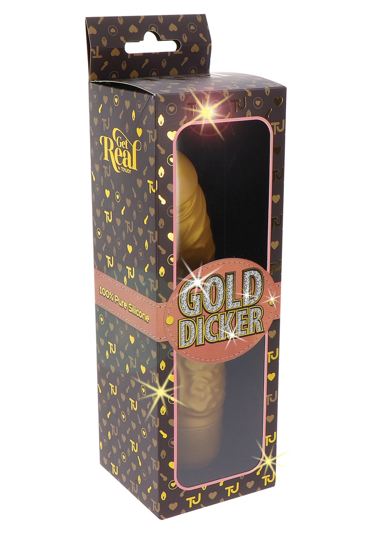 ToyJoy Get Real Gold Dicker Original Vibrator