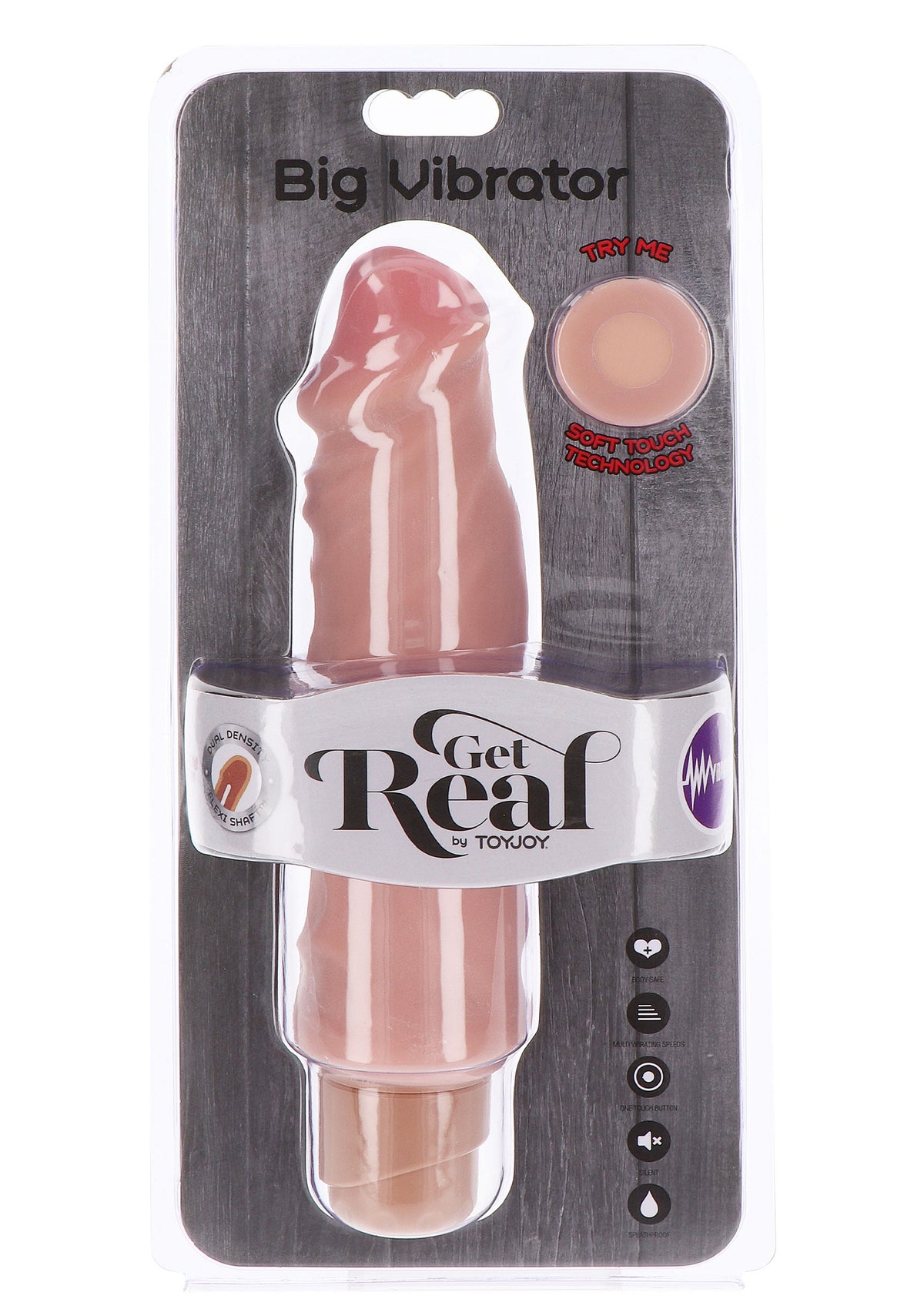 ToyJoy Get Real Dual Density Big Vibrator 9'