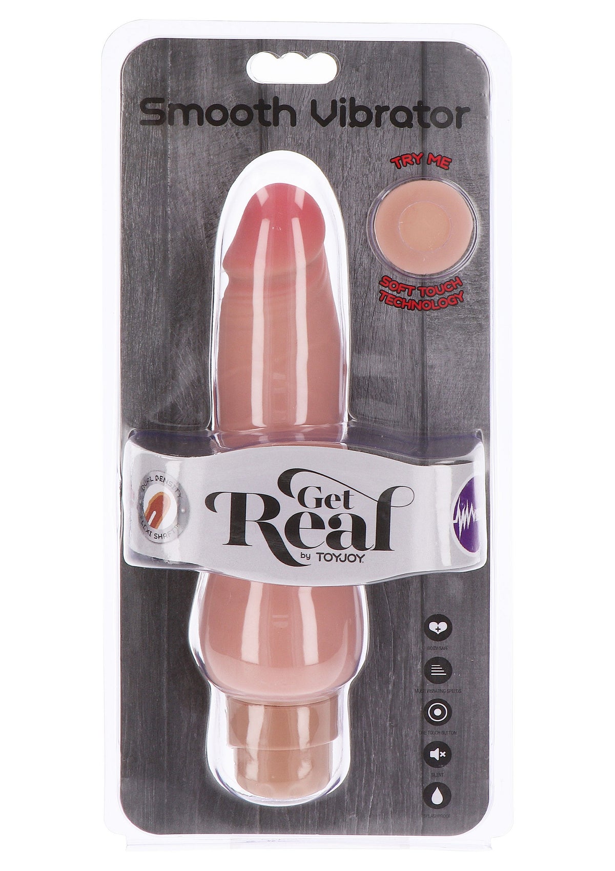 ToyJoy Get Real Dual Density Smooth Vibrator