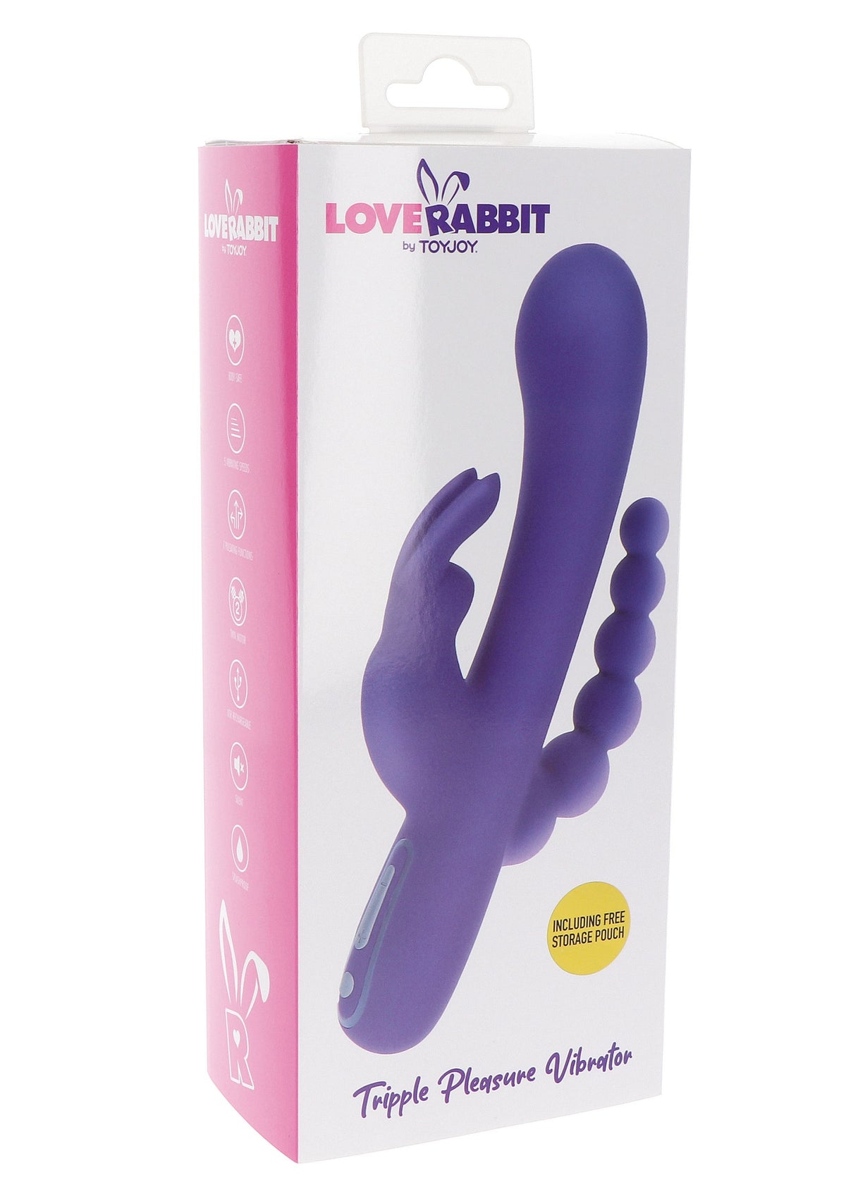 ToyJoy Love Rabbit Triple Pleasure Vibrator