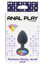 ToyJoy Anal Play Rainbow Booty Jewel Small