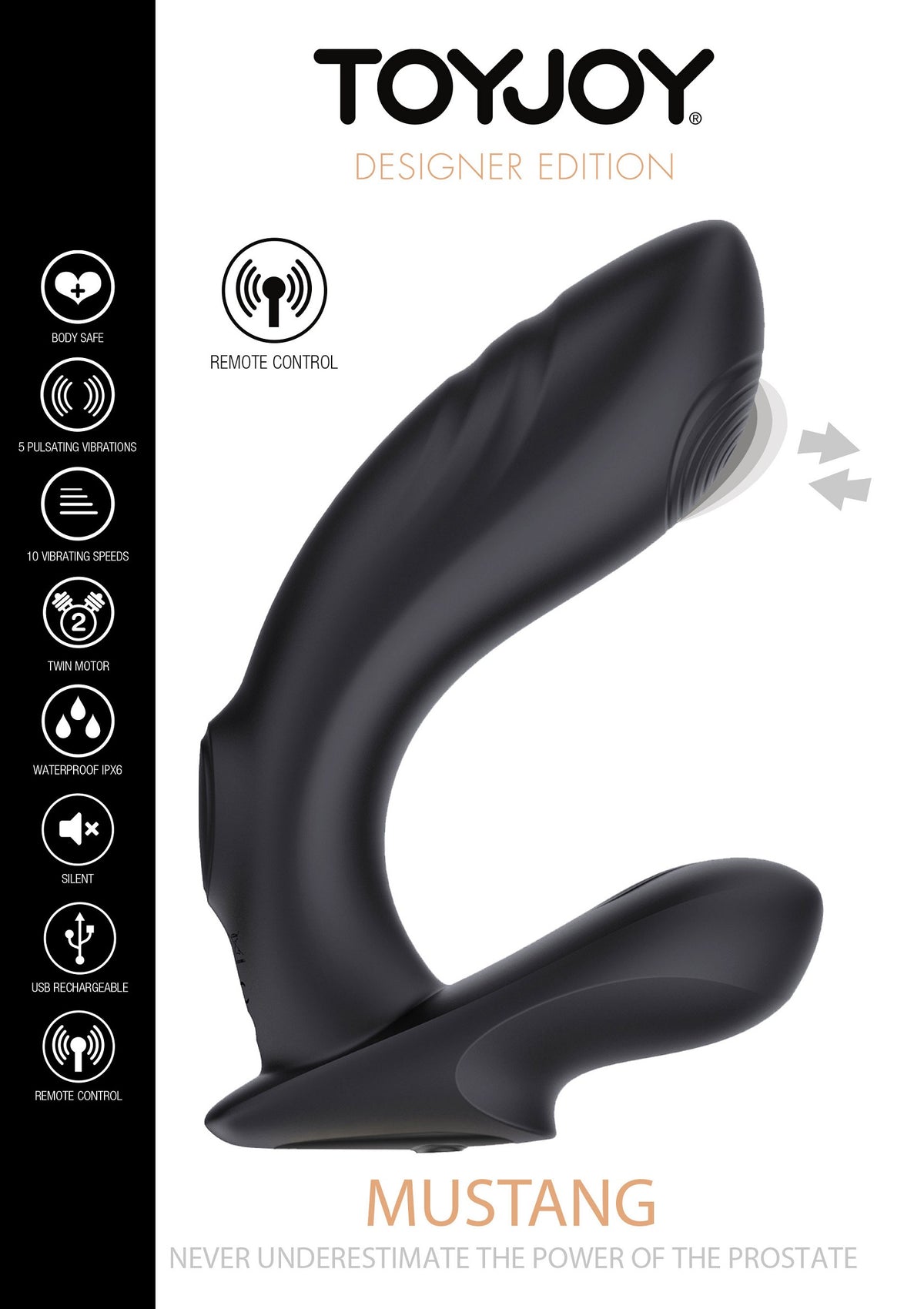 ToyJoy Designer Edition Mustang Prostate Massager