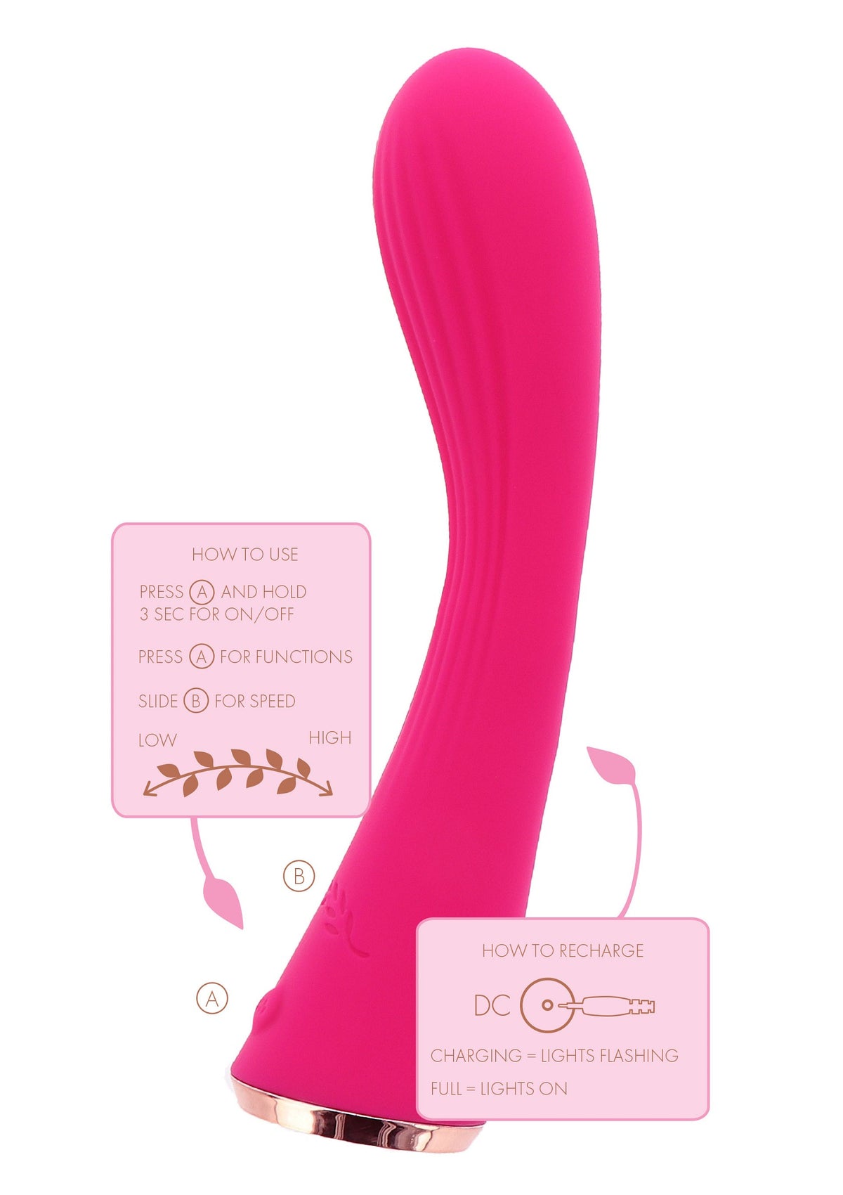 ToyJoy Ivy Rose Vibrator