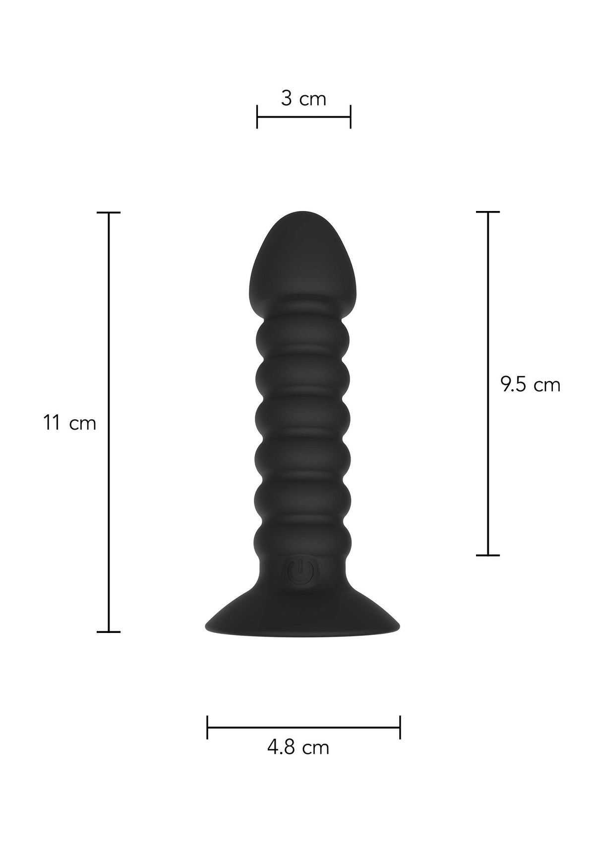 ToyJoy Anal Play Vibrating Anal Plug Medium