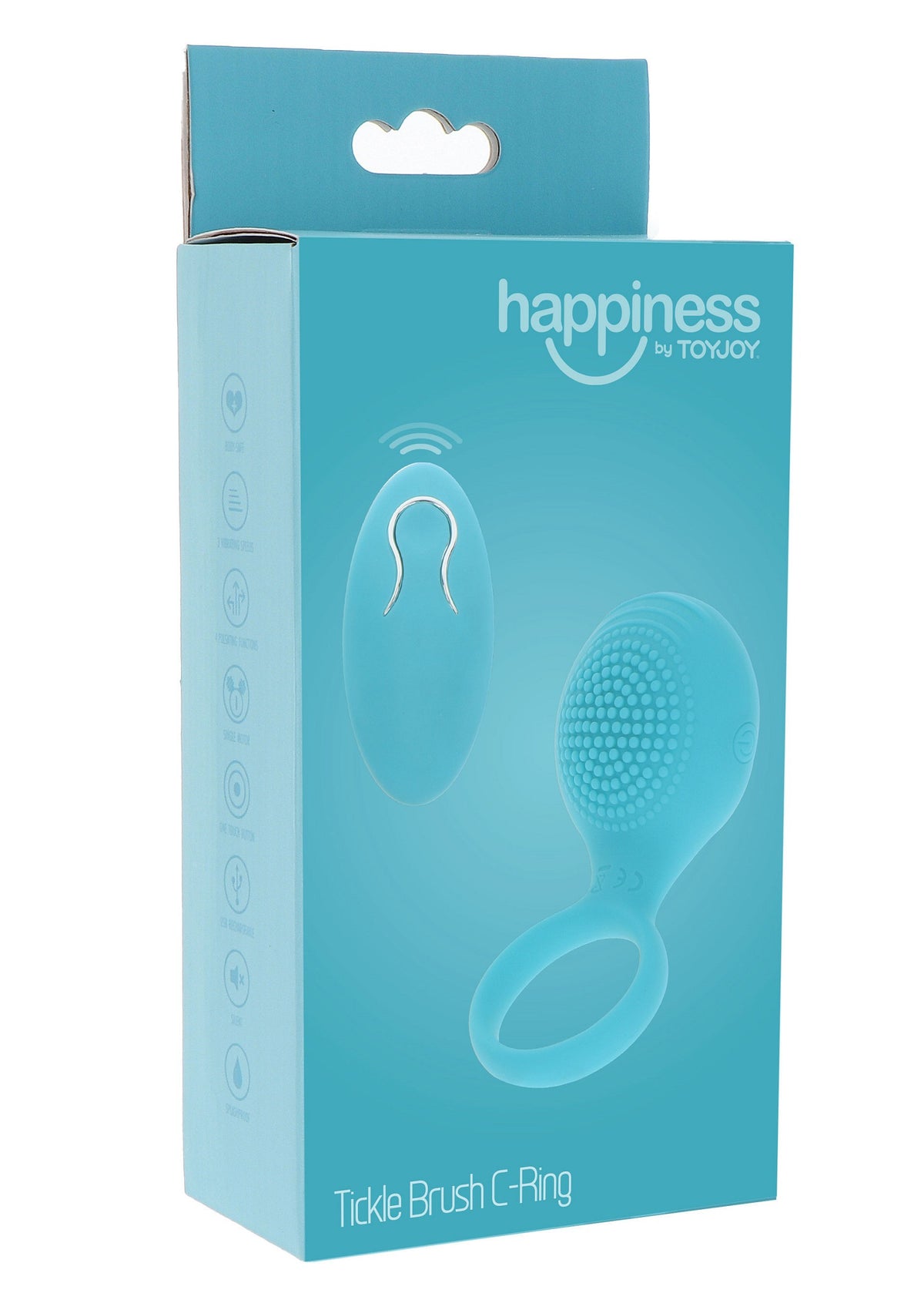 ToyJoy Happiness Tickle Brush C-Ring