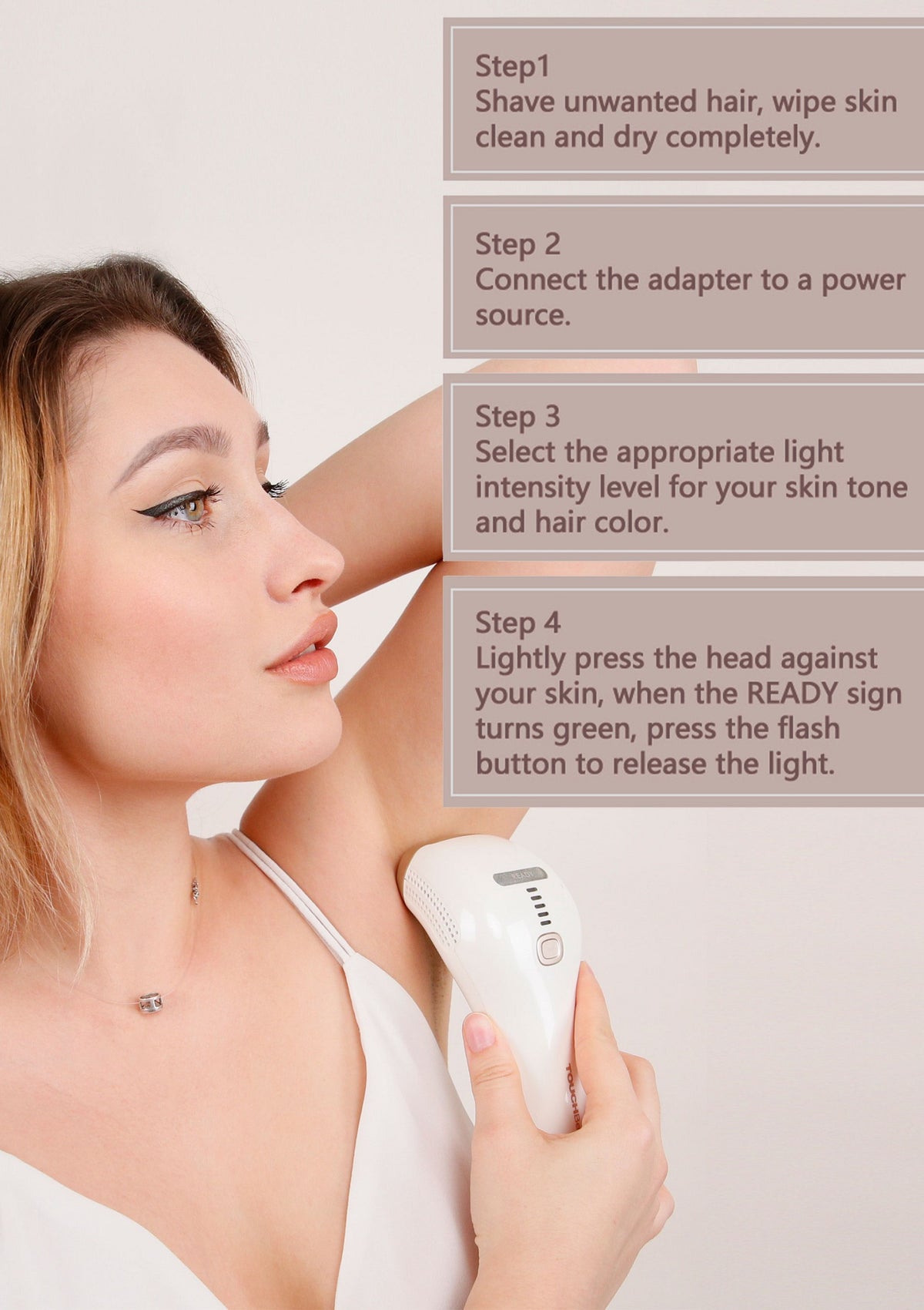 Mae B IPL Hair Removal Device