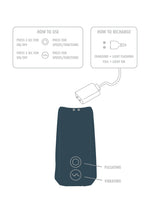 ToyJoy Urban ZEPHYR - Pulsating Stroker & C-Ring