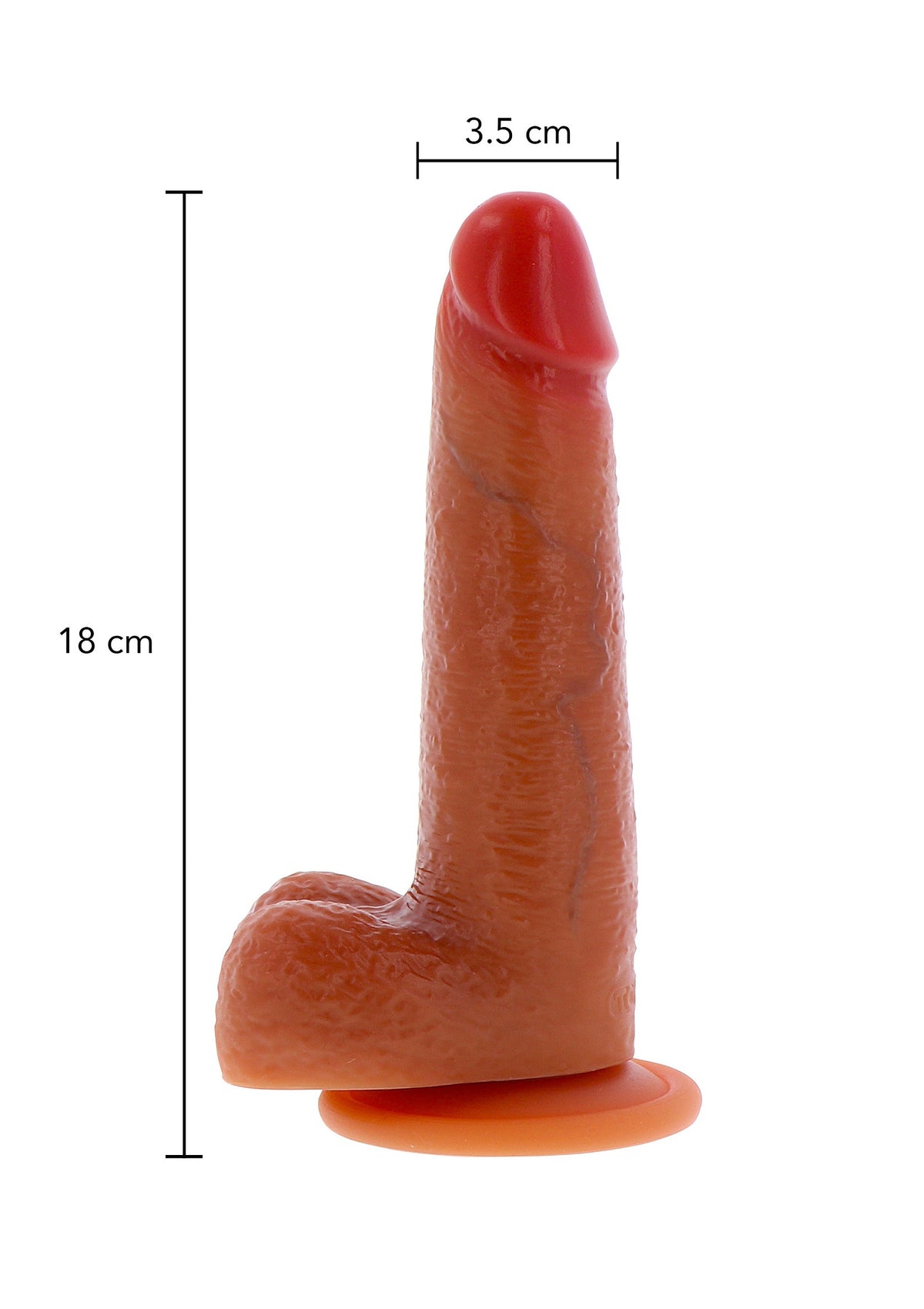 ToyJoy Get Real Silicone Foreskin Dildo 18 cm