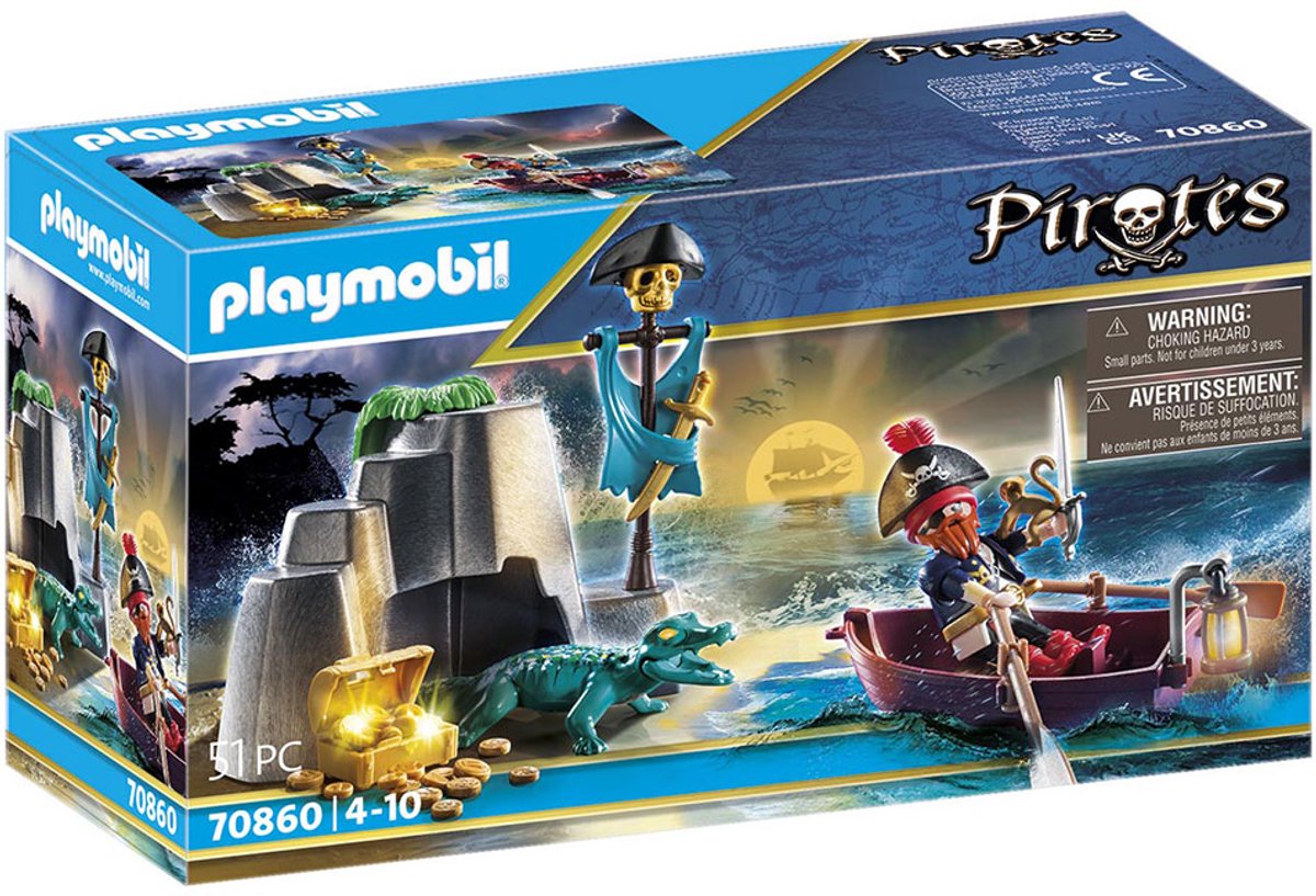 Playmobil Pirates Schatverstopplaats - 70860 ACTIE!
