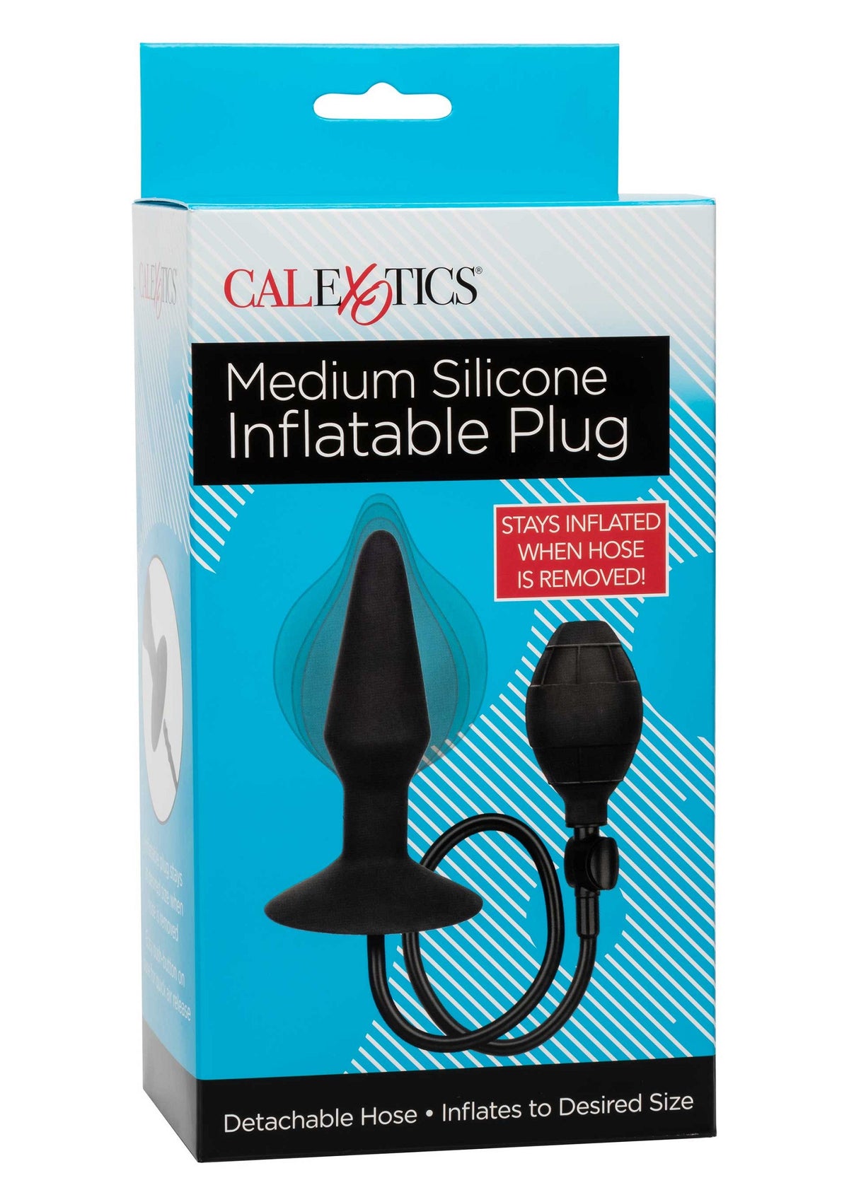 CalExotics Medium Silicone Inflatable Plug