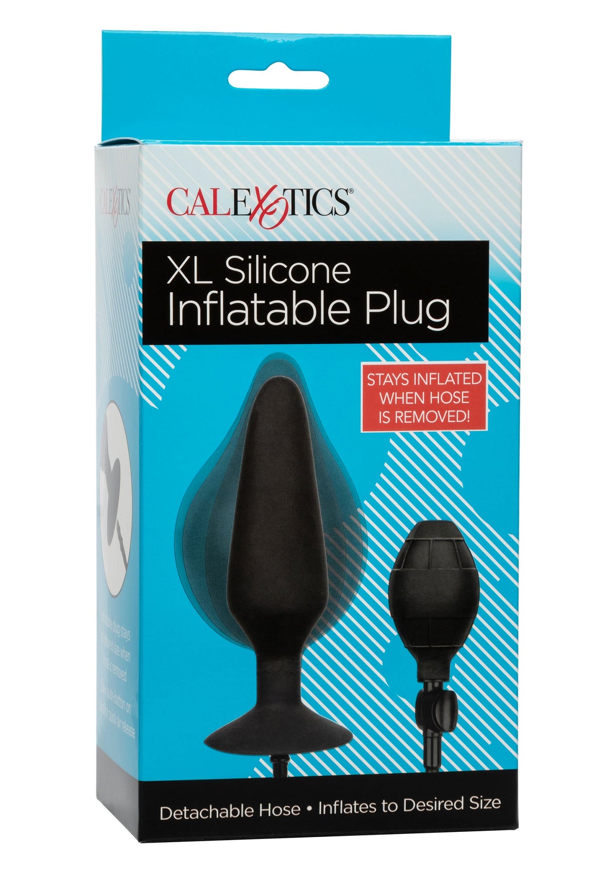 CalExotics XL Silicone Inflatable Plug