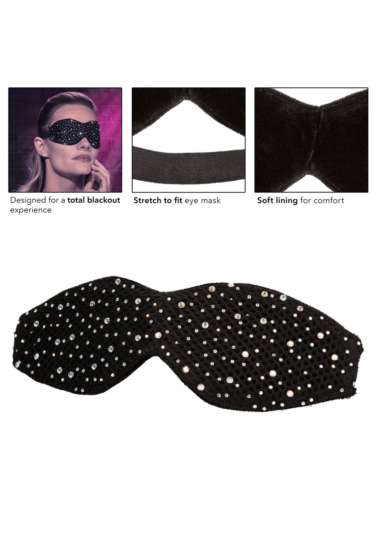 CalExotics Radiance Blackout Eye Mask