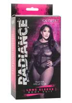 CalExotics Radiance Plus Size Long Sleeve Body Suit