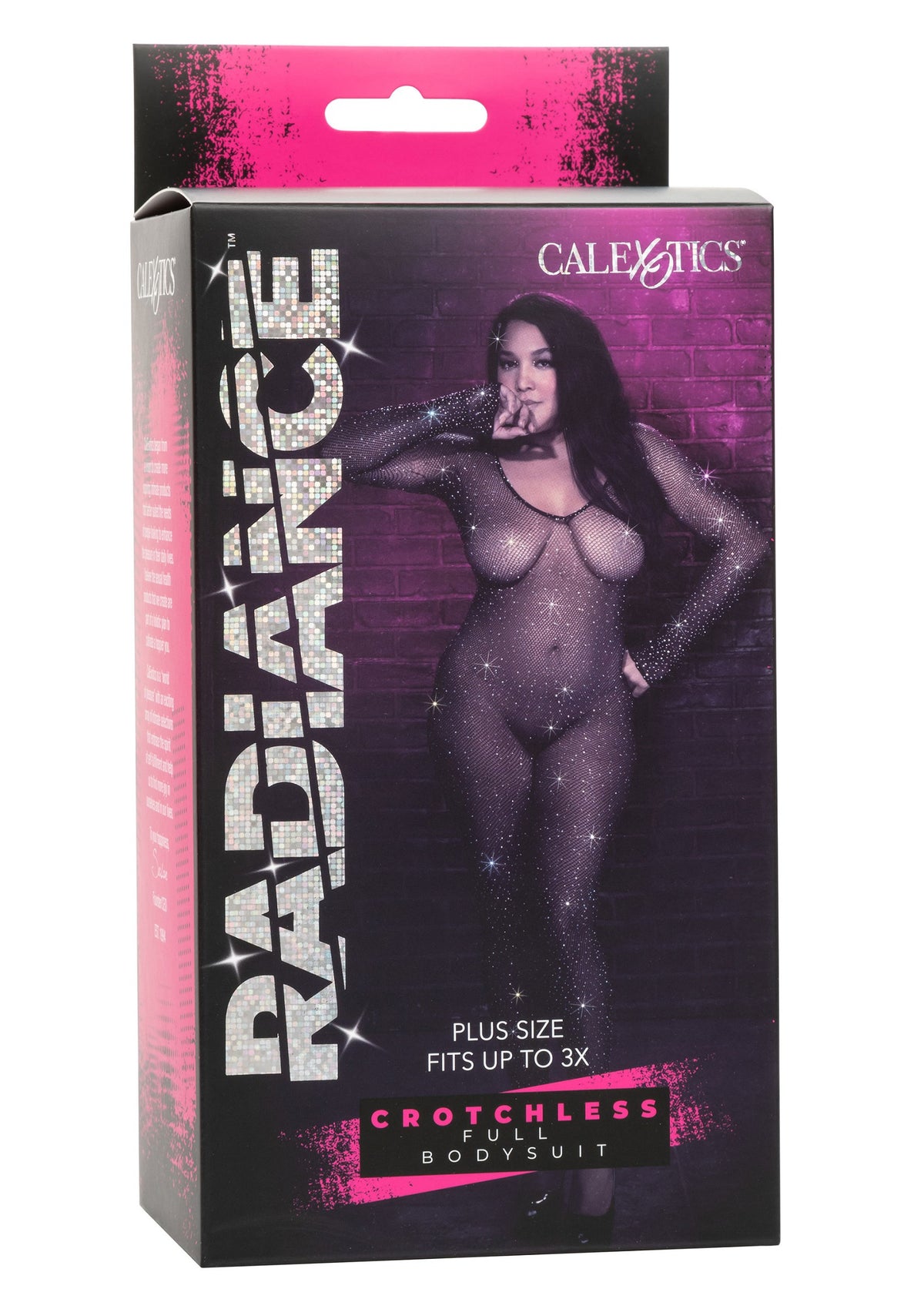 CalExotics Radiance Plus Size Crotchless Full Body Suit