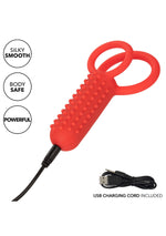 CalExotics Silicone Rechargeable Vertical Dual Enhancer