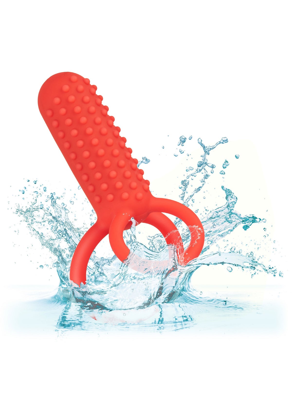 CalExotics Silicone Rechargeable Vertical Dual Enhancer