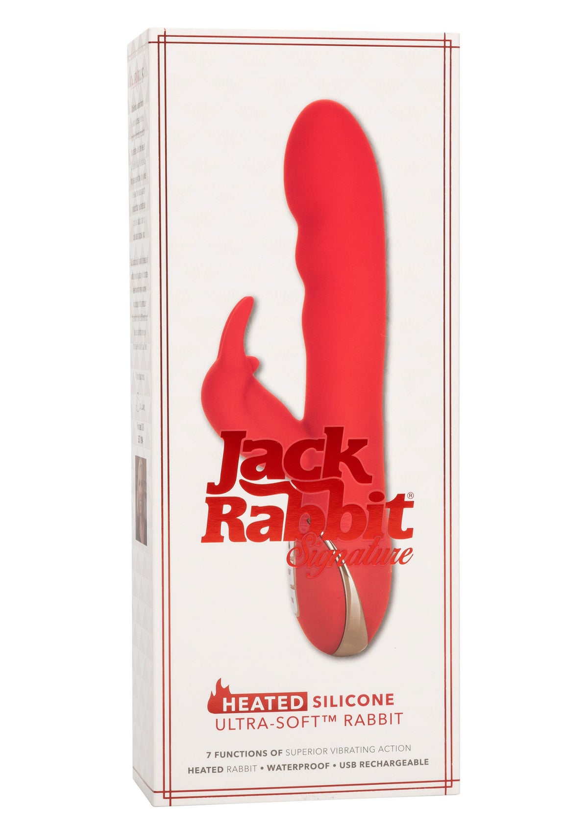 CalExotics Jack Rabbit Signature Heated Silicone Ultra-Soft Rabbit