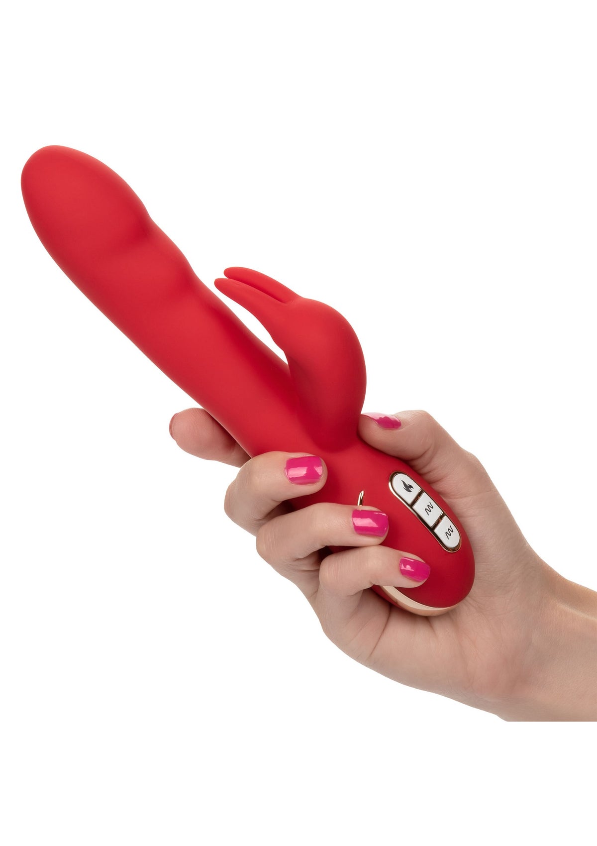 CalExotics Jack Rabbit Signature Heated Silicone Ultra-Soft Rabbit