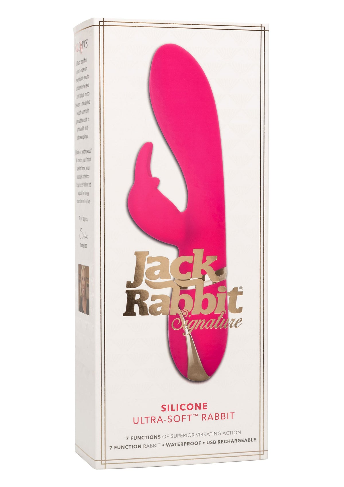 CalExotics Jack Rabbit Signature Silicone Ultra-Soft Rabbit