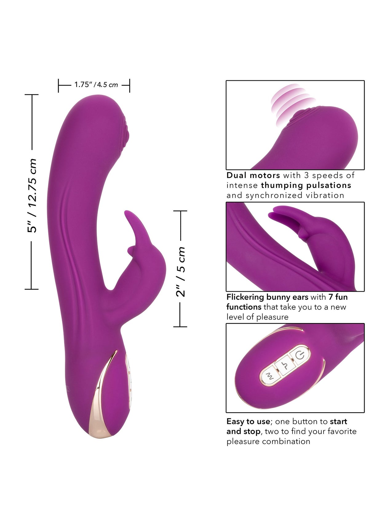 CalExotics Jack Rabbit Signature Silicone Thumping Rabbit