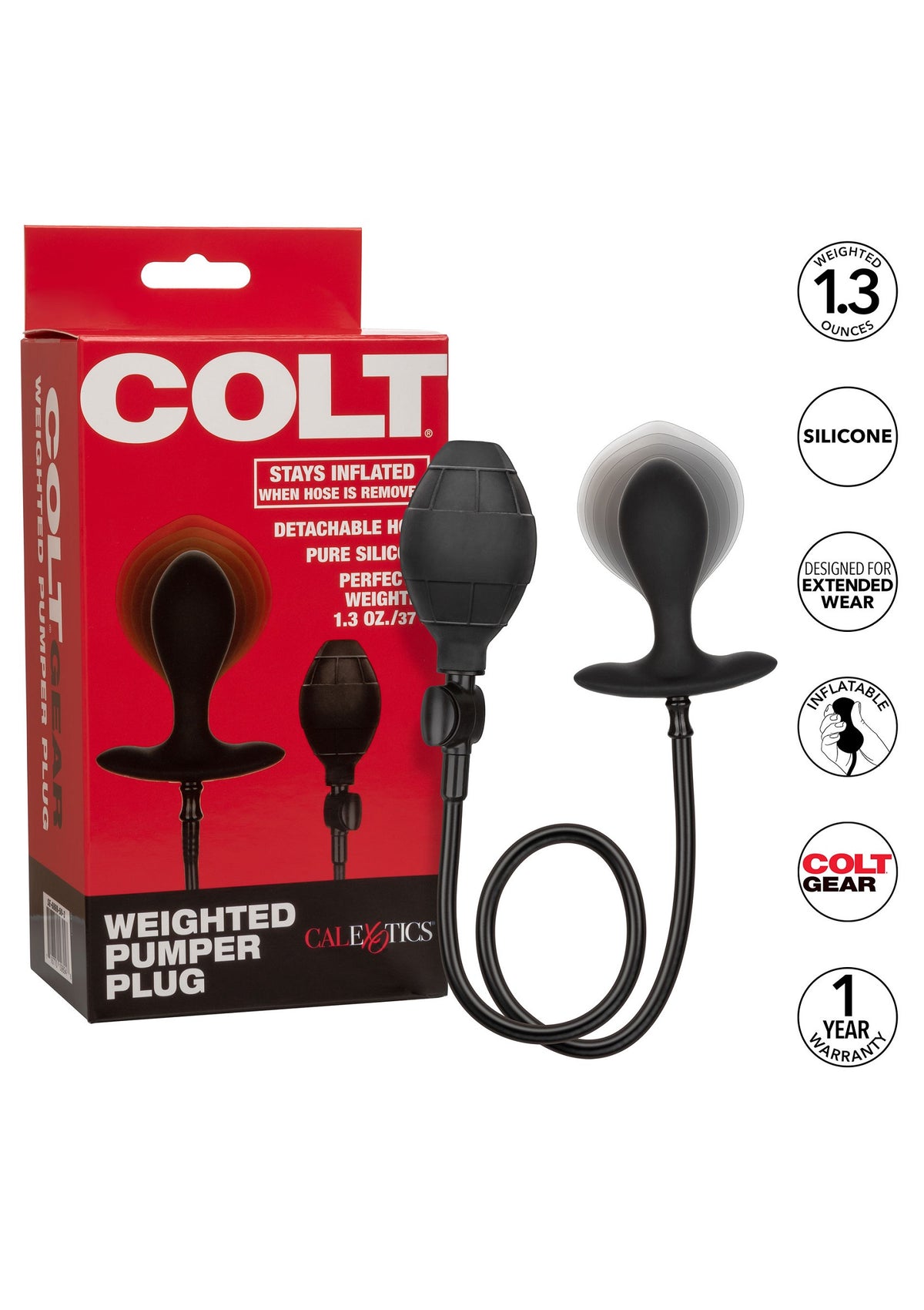 CalExotics COLT Weighted Pumper Plug