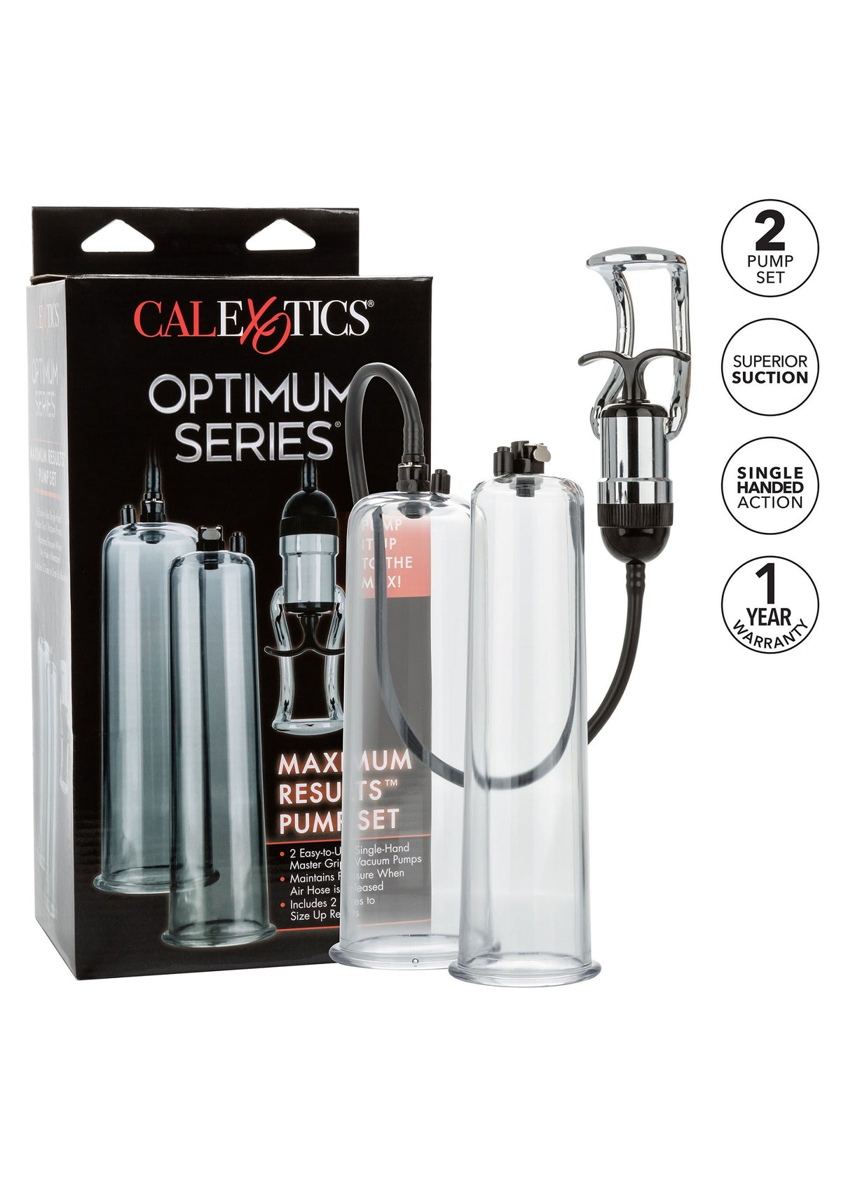 CalExotics Optimum Series Maximum Results Pump Set