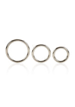 CalExotics Silver Ring - 3 Piece Set