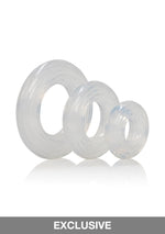 CalExotics Premium Silicone Ring Set