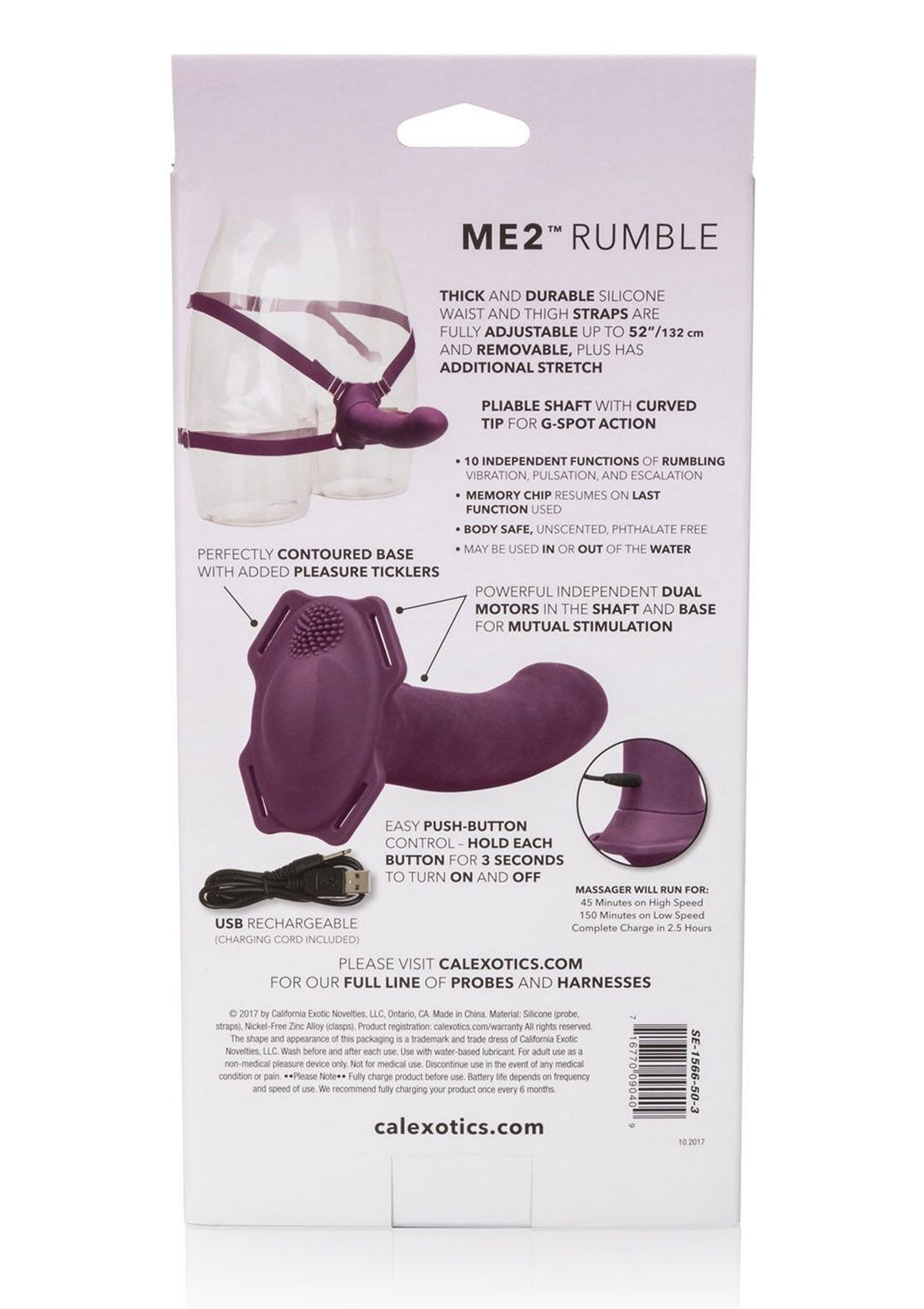 CalExotics Her Royal Harness Me2 Rumbler