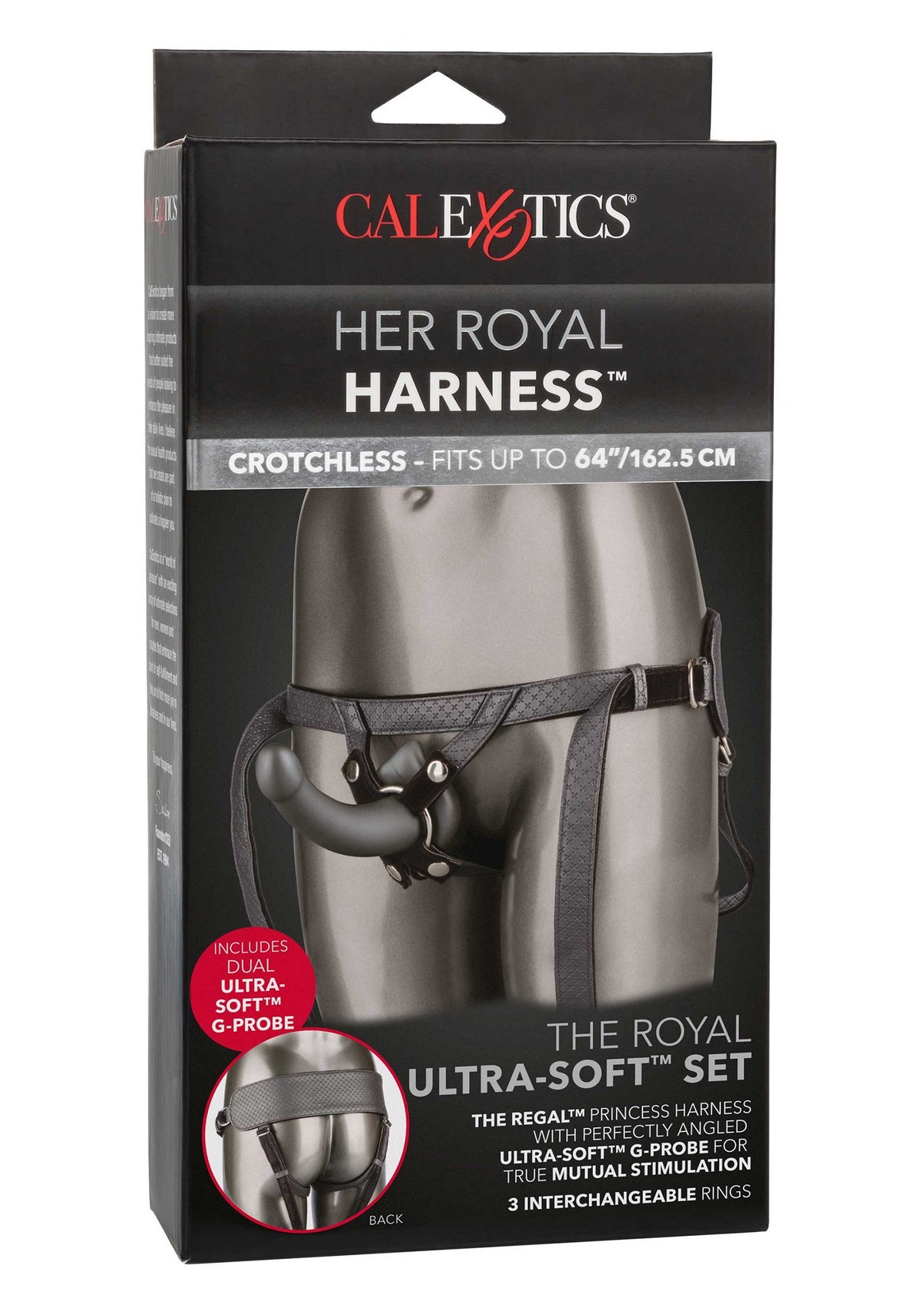 CalExotics Her Royal Harness The Royal Ultra-Soft Set