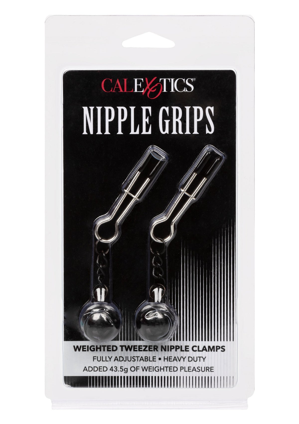 CalExotics Nipple Grips Weighted Tweezer Nipple Clamps