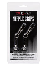 CalExotics Nipple Grips Weighted Tweezer Nipple Clamps