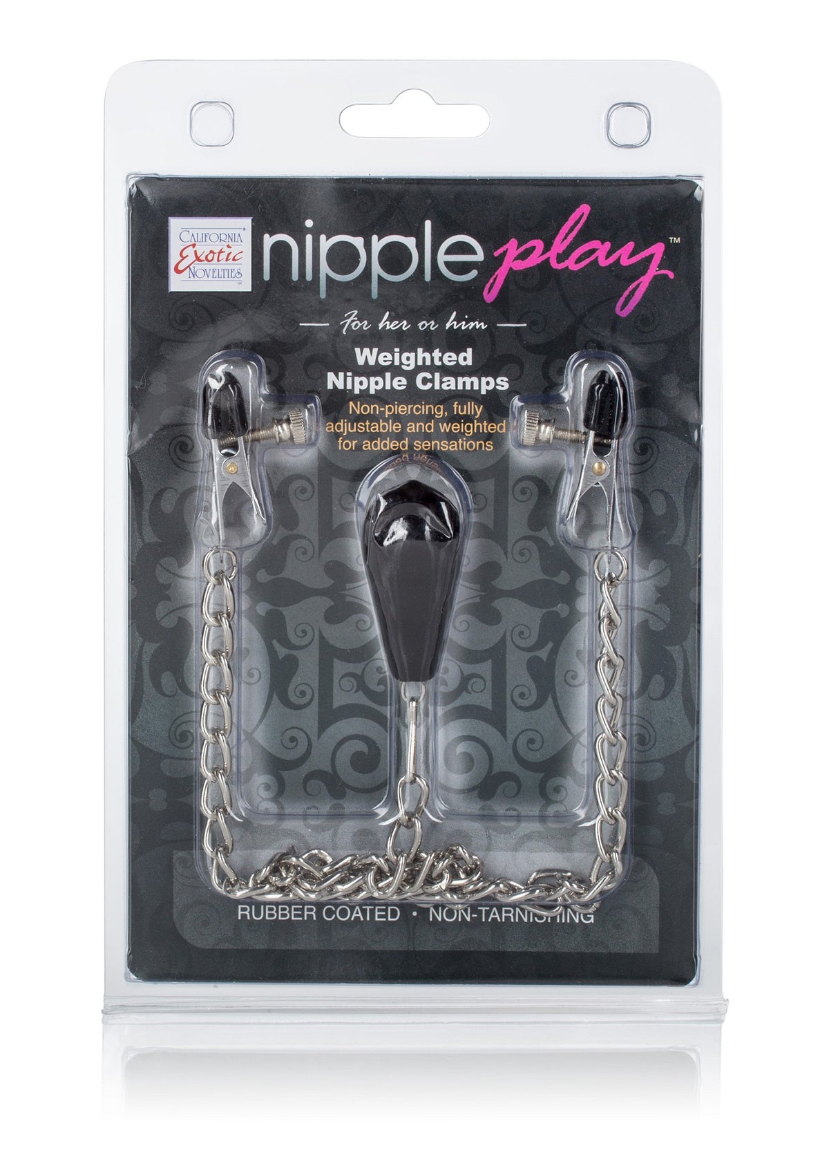 CalExotics Nipple Play Weighted Nipple Clamps