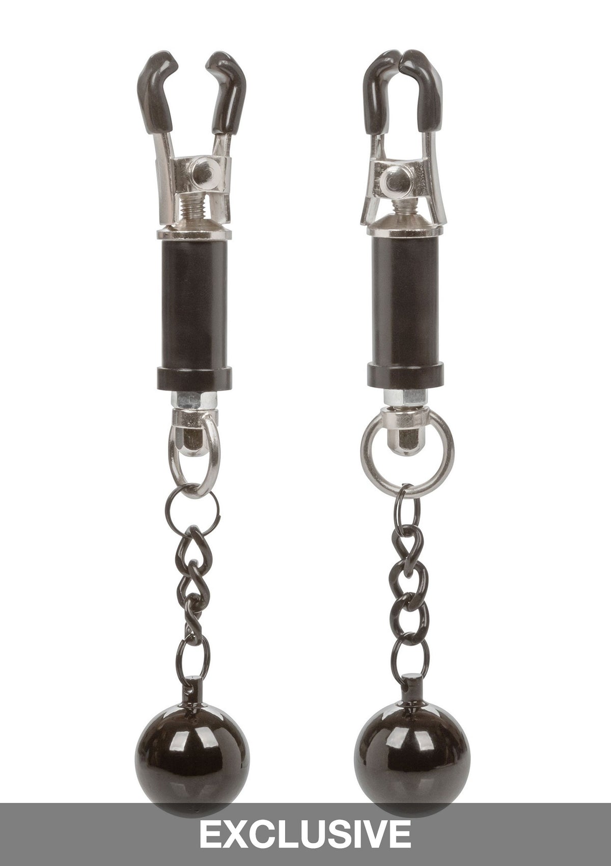 CalExotics Nipple Grips Weighted Twist Nipple Clamps