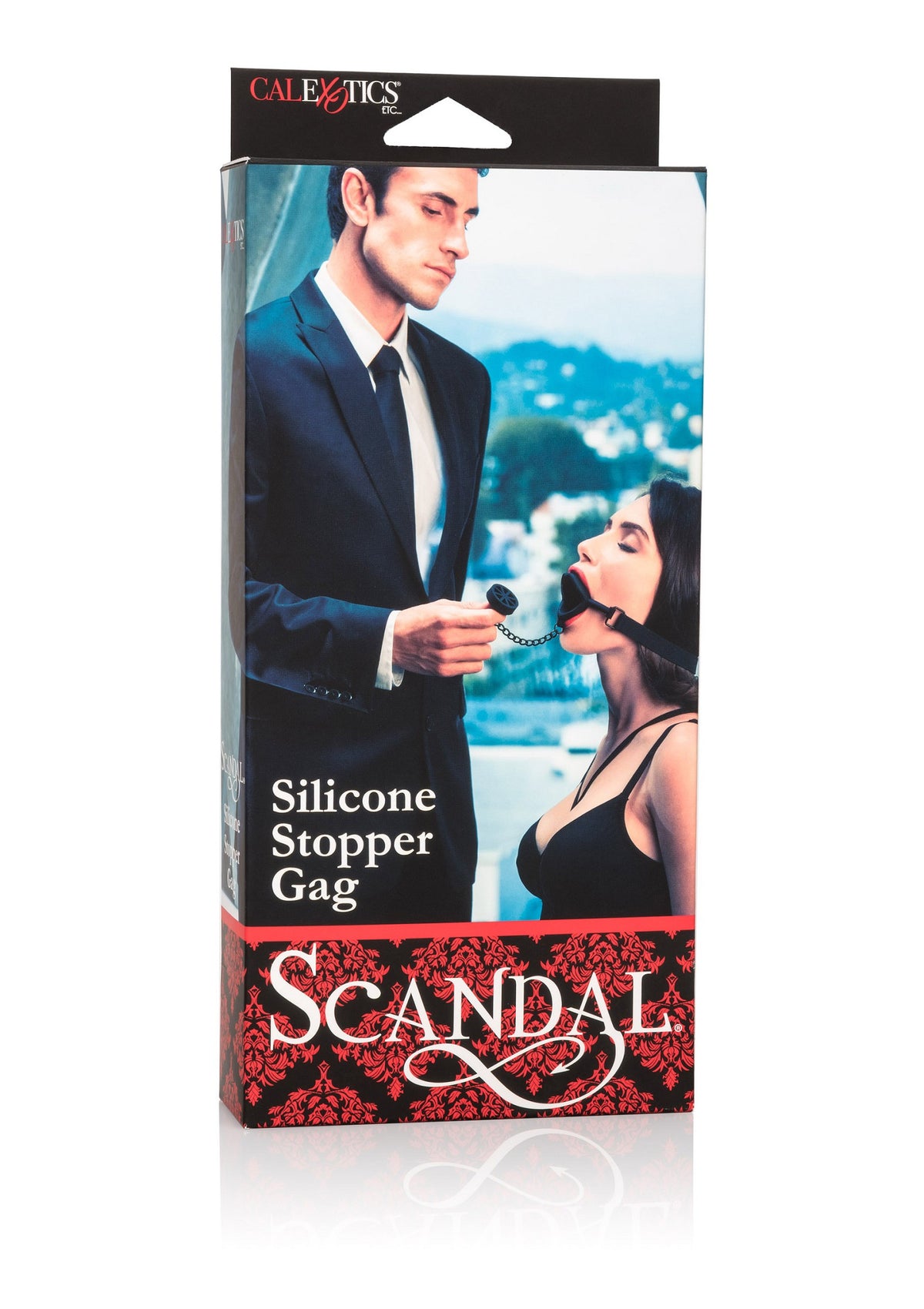 CalExotics Scandal Silicone Stopper Gag