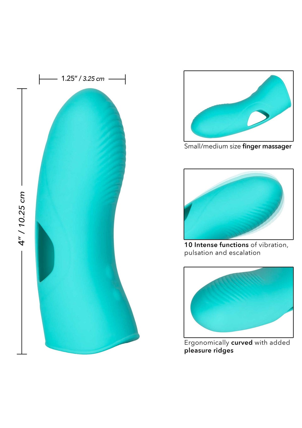 CalExotics Mini Marvels Silicone Marvelous Tickler