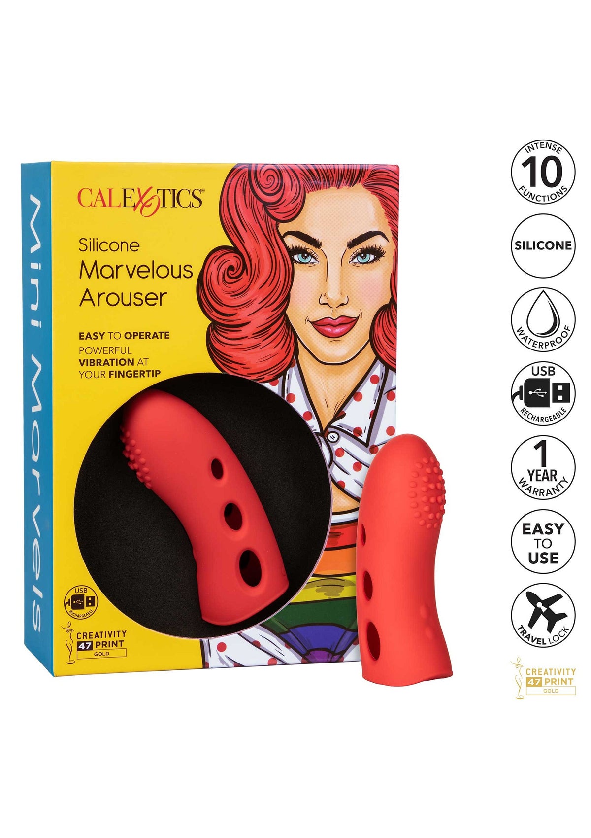 CalExotics Mini Marvels Silicone Marvelous Arouser