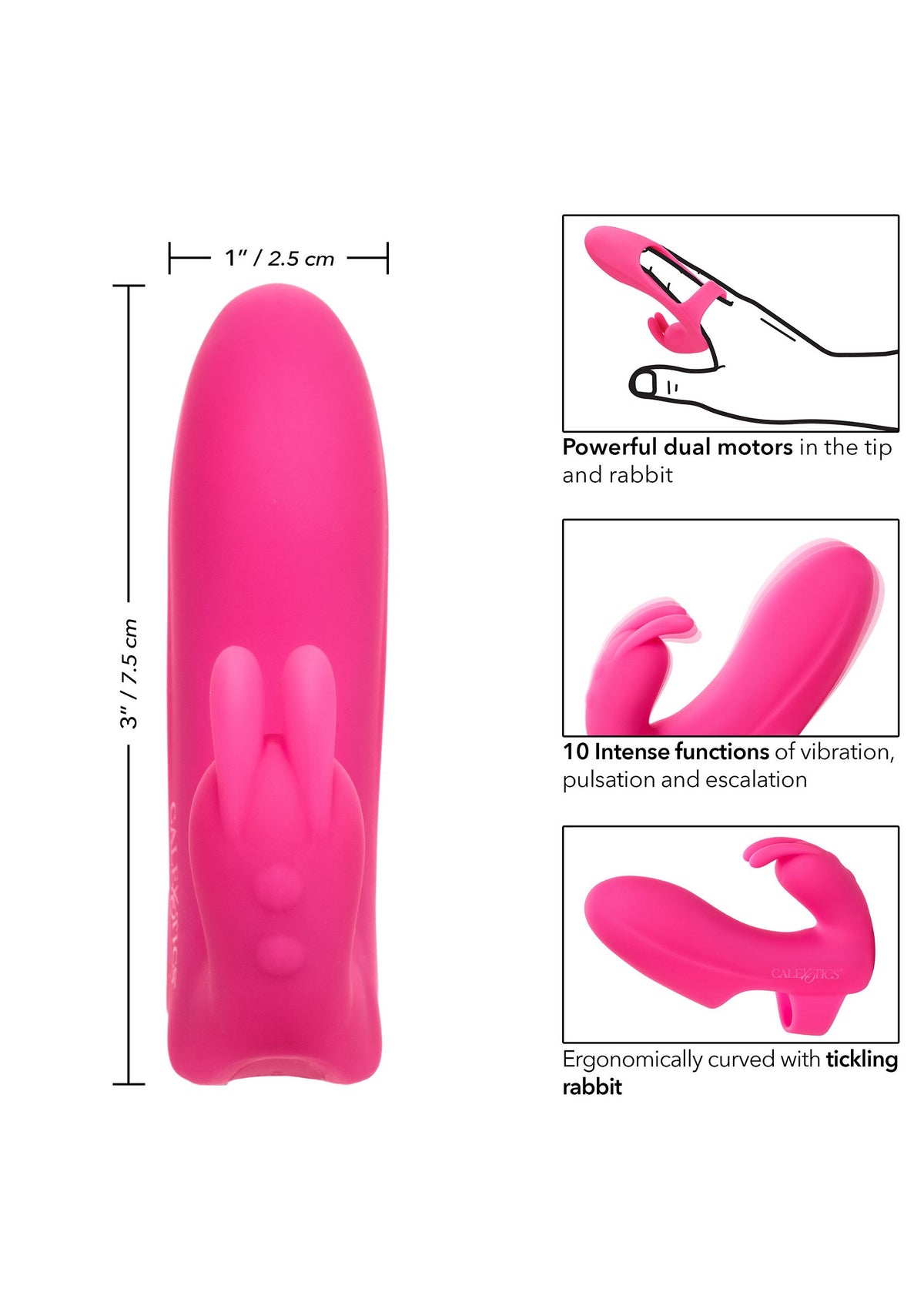 CalExotics Mini Marvels Silicone Marvelous Pleaser